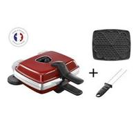 Gaufrier 1000w Lagrange 039514 rouge G
