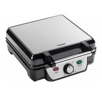 Gaufrier 1100w noir/inox Bestron asw281 inox et noir G