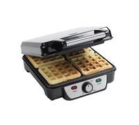 Gaufrier 1100w noir/inox asw281