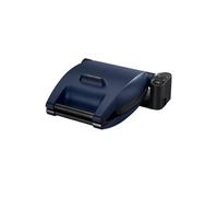 Gaufrier 1200w noir/bleu 19643