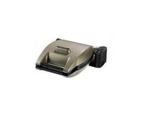 Lagrange Gaufrier 019424 – 1200 W, plaques en fonte antiadhésives – Taupe