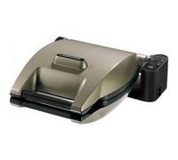 Lagrange Gaufrier 019424 – 1200 W, plaques en fonte antiadhésives – Taupe