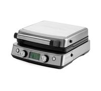 Gaufrier 2 Sets de plaques amovibles revêtement Antiadhésif Céramique 1600 W Greenpan Gris