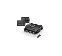 Lagrange Gaufrier 089006 2 plaques 1700 W Noir