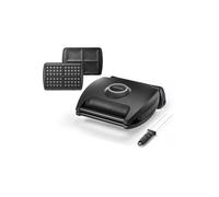 Gaufrier 2 plaques 1700w noir lagrange 089006