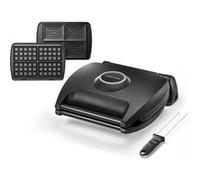 Gaufrier 2 plaques 1700w noir 089006