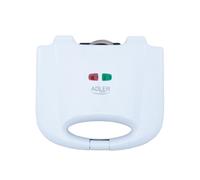Adler AD 311 Gaufrier, 700 W, 0.5 liters, Blanc