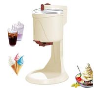 Gaufrier à Cornet de Glace Commercial Machine à fabriquer soi-même des cornets de glace électriques, bol amovible pour un nettoyage facile, idéale pour un usage domestique et commercial dans