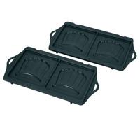 Tefal Plaques à croque-monsieur pour gaufrier Moulinex SS-203201