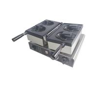 Gaufrier à tête d'ours bouche ouverte de type ours Taiyaki Crème glacée Bear 1800W Pour les débutants