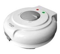 Gaufrier - AD3038 Grandes plaques chauffantes diamètre 18 cm - Revêtement antiadhésif - Puissance max.1500W