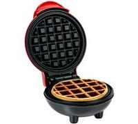 Gaufrier Alpina - Gaufrier compact - Revêtement antiadhésif Rouge