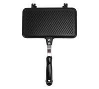 Gaufrier antiadhésif en aluminium, poêle à gaufres Portable pour la cuisson du petit déjeuner en famille (Style 2)