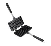 Gaufrier Antiadhésif, Manche Long | Matériau sans danger pour les aliments, opération simple, idéal pour le camping, cuisine à domicile