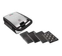 Gaufrier/App. à Croque-Monsieur Tefal SW854D16 - Noir/Inox - Puissance 700W