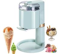 Gaufrier Appareil à Cornets de Glace Professionnel Machine à crème glacée molle électrique, préparation rapide en 10 minutes, 1 000 ml, opération simple en une seule pression pour des friand