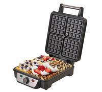 Gaufrier Belge machine à gaufres revêtement Anti-Adhésif 1500W Camry CR 3025