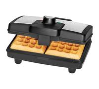 Gaufrier Belge machine à gaufres revêtement Anti-Adhésif 800W Clatronic WA 3606