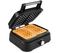 Princess Gaufrier belge Deluxe noir mat - 2 gaufres - 1 500 W