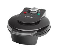 Bomann Gaufrier électrique WA 5018 CB – Acier inoxydable 1200 W – Noir
