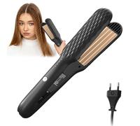 Gaufrier Cheveux, Fer A Gaufrer Les Cheveux, Gaufreur Cheveux avec 4 Températures Réglables, Chauffe Rapide, Convient à Tous Types de Cheveux, pour des Coiffures Volumineuses et Souples