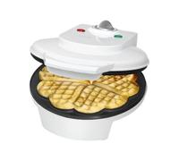 Clatronic WA 3491 Gaufrier revêtement anti-adhésif blanc
