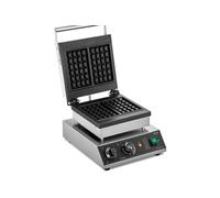 Gaufrier Commercial Appareil à 2 Gaufres Rectangulaires 2000 W Boulangerie