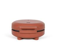 LIVOO Gaufrier DOP255R 1000 W 5 gaufres en cœur Thermostat automatique Rouge