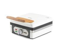 Gaufrier - DOMO - DO9274W - 1400 W - 2 gaufres XL - Blanc