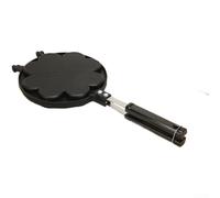 Gaufrier double cœur 18 cm en aluminium antiadhésif