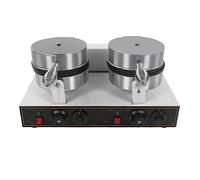 Gaufrier Double Professionnel 2400W, Chauffage Rapide, Revêtement Antiadhésif, Poignée Isolée, Prise UE 220V