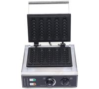gaufrier électrique 1500W, machine à gaufrer, machine à hot dog croustillant français,Revêtement antiadhésif,Vous pouvez cuire 5 gaufres en même temps