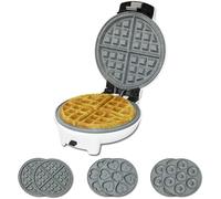 Gaufrier électrique 3 en 1 - Plaques donuts, muffins, gaufres