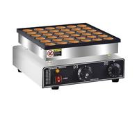 Gaufrier Électrique 36 Trous, Antiadhésif, Mini Crêpière Hollandaise, Poffertjes, Muffin Une Expérience Culinaire Simple Fluide