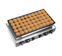 Gaufrier Électrique Commercial 50 Pièces Mini-crêpes, Machine À Dorayaki, Gaufriers, Appareil De Cuisine For La Maison, Snacks RéPartition Uniforme De La Chaleur