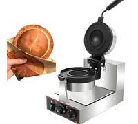 Gaufrier électrique double face chauffant pour glaces, hamburgers et paninis, avec contrôle du temps et de la température, pour cuisines, restaurants et écoles