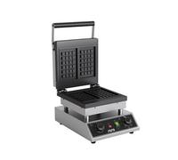 Gaufrier électrique gaufre type liège avec 2 empreintes