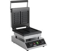 Gaufrier électrique gaufre type liège avec 2 empreintes L2G