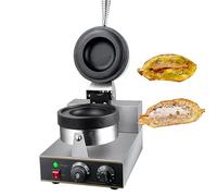 Gaufrier électrique pour hamburgers, 1 300 W, gaufrier électrique professionnel, presse à panini antiadhésive, température réglable de 50 à 300 °C pour la cuisine.