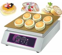 Gaufrier électrique professionnel antiadhésif pour pâtisserie soufflée et moelleuse, idéal pour la maison, la cuisine, le restaurant, la boulangerie, le snack-bar