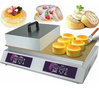 Gaufrier électrique professionnel antiadhésif pour pâtisserie soufflée et moelleuse, idéal pour la maison, la cuisine, le restaurant, la boulangerie, le snack-bar