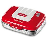Gaufrier électrique vintage rouge 700?W