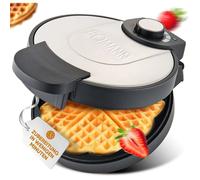 Gaufrier En Cœur Antiadhésif 1000 W Wa 1365 Cb, Inox[AA372]