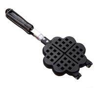 Gaufrier en forme de cœur anti-adhésif pour cuisinière à gaz Style belge 29,97 x 14,8 cm