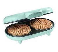 Gaufrier forme de 10 coeurs 1200w Bestron ADWM1000M Vert G