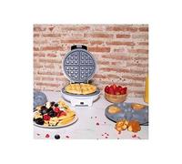 Cecotec Gaufrier Fun Gofrestone 3in1. Revêtement Antiadhérent RockStone, 3 Plaques interchangeables (Gaufres, Donuth, Muffins) conviennent pour un nettoyage dans le lave-vaisselle, 700 W.