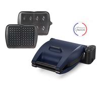 Gaufrier, gaufrette LAGRANGE premium gaufres bleu abysse
