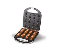 Mesko MS3081 Gaufrier 24 Moitiés Gateau Forme de Noix, XL, 1600 W, Revêtement Anti-Adhésif, Zouza, Moule à Noix, Machine à Pâtisserie, Moule à Gaufres pour Oreschki, Blanc