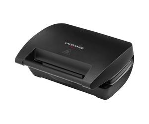 Gaufrier Lagrange Mini Maxi 900 W plaques amovibles 2 gaufres Noir