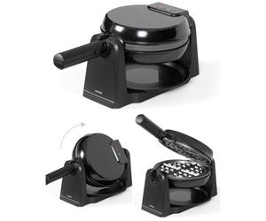 Gaufrier - LIVOO - WDOP252 - 1000W - 17,5cm - 4 gaufres - Antiadhésif sans PFAS